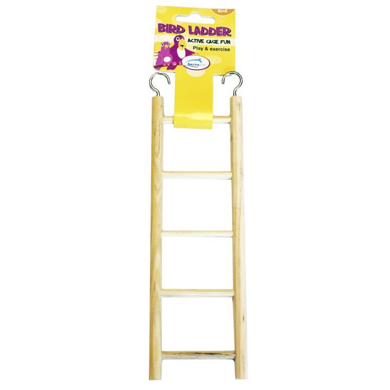 5 Step Wooden Bird Ladder